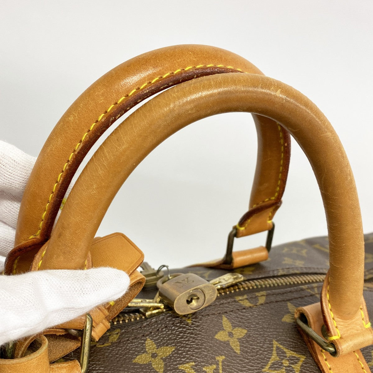 【6gd5138】ルイヴィトン ボストンバッグ モノグラム キーポルバンドリエール55 M41414 ブラウン【中古】メンズ レディース ユニセックス