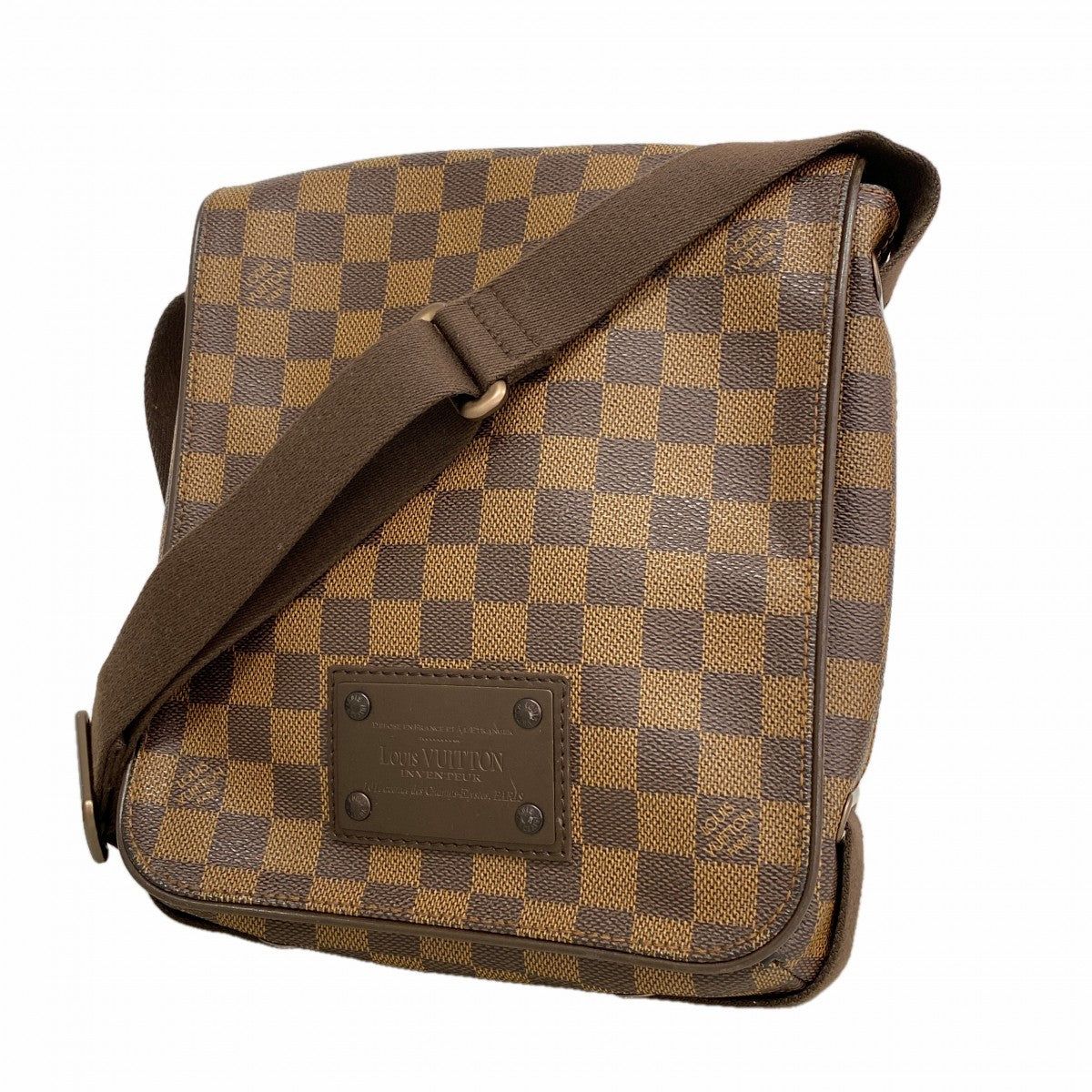 【6gd5142】ルイヴィトン ショルダーバッグ ダミエ ブルックリンPM N51210 エベヌ【中古】レディース
