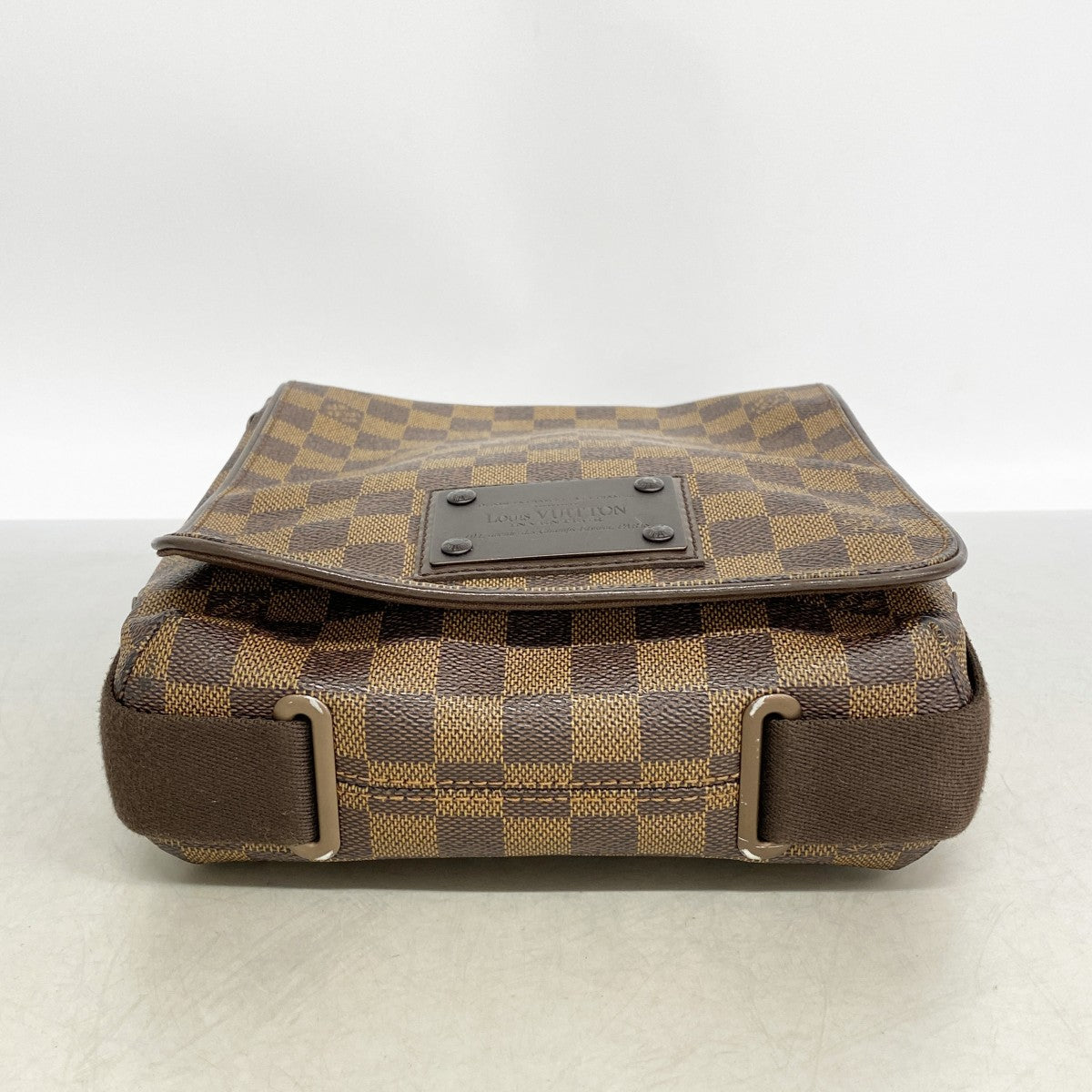 【6gd5142】ルイヴィトン ショルダーバッグ ダミエ ブルックリンPM N51210 エベヌ【中古】レディース