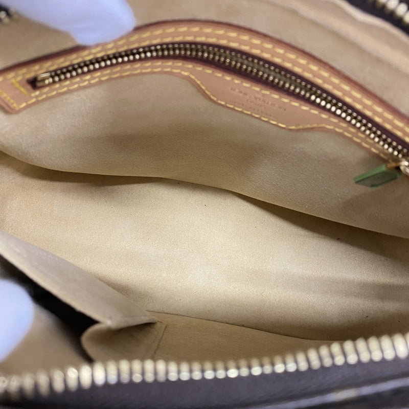【6gd5144】ルイヴィトン ショルダーバッグ モノグラム ルーピングMM M51146 ブラウン【中古】レディース