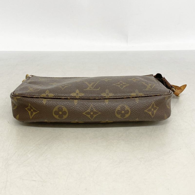 【6gd5147】ルイヴィトン ポーチ モノグラム ポシェットアクセソワール M51980 ブラウン【中古】レディース