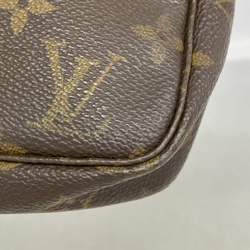 【6gd5147】ルイヴィトン ポーチ モノグラム ポシェットアクセソワール M51980 ブラウン【中古】レディース