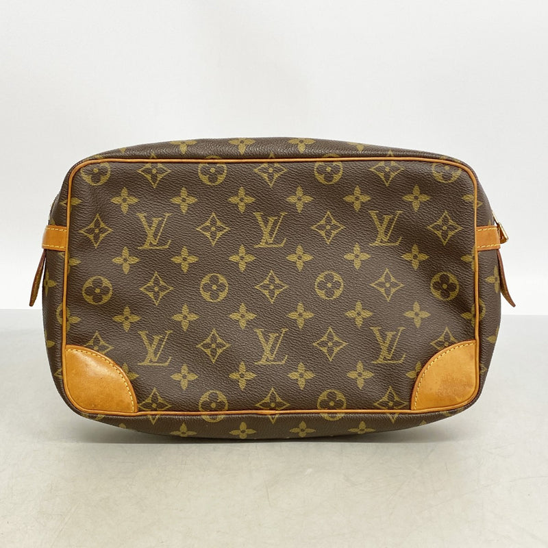 【6gd5150】ルイヴィトン クラッチバッグ モノグラム コンピエーニュ28 M51845 ブラウン【中古】メンズ