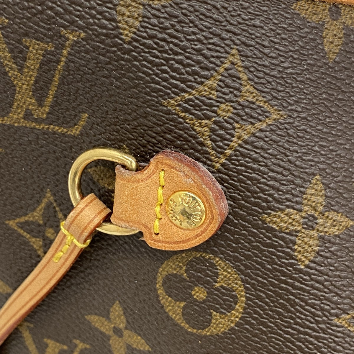 【6gd5153】ルイヴィトン トートバッグ モノグラム ネヴァーフルMM M40156 ブラウン【中古】レディース
