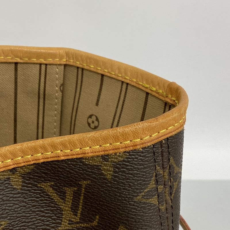 【6gd5153】ルイヴィトン トートバッグ モノグラム ネヴァーフルMM M40156 ブラウン【中古】レディース