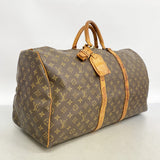 【6gd5155】ルイヴィトン ボストンバッグ モノグラム キーポル55 M41424 ブラウン【中古】メンズ レディース ユニセックス