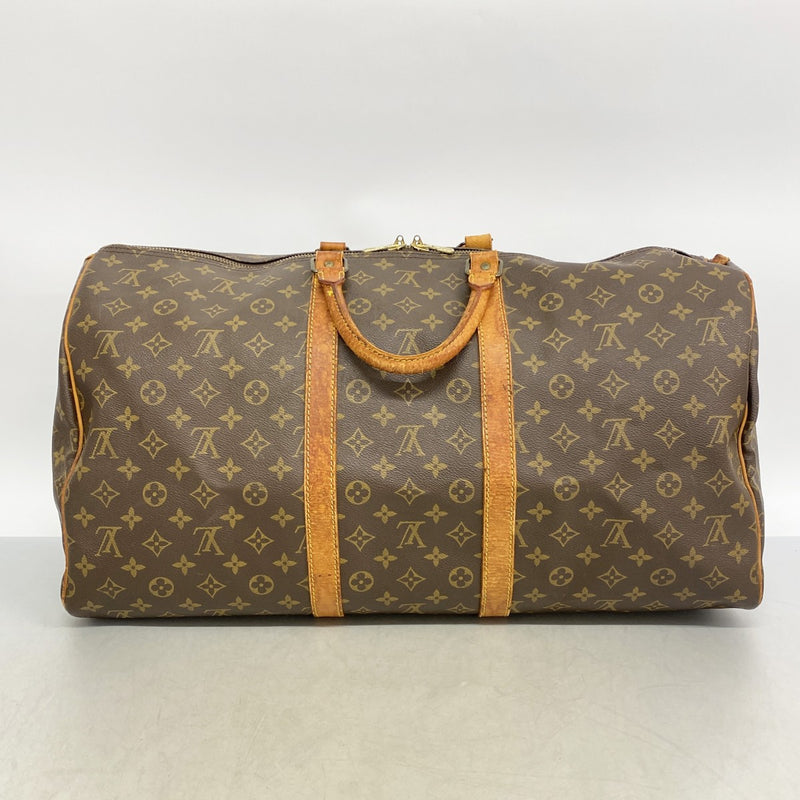 【6gd5155】ルイヴィトン ボストンバッグ モノグラム キーポル55 M41424 ブラウン【中古】メンズ レディース ユニセックス