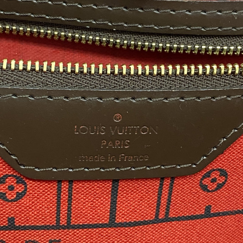【6gd5158】ルイヴィトン トートバッグ ダミエ ネヴァーフルMM N51105 エベヌ【中古】レディース