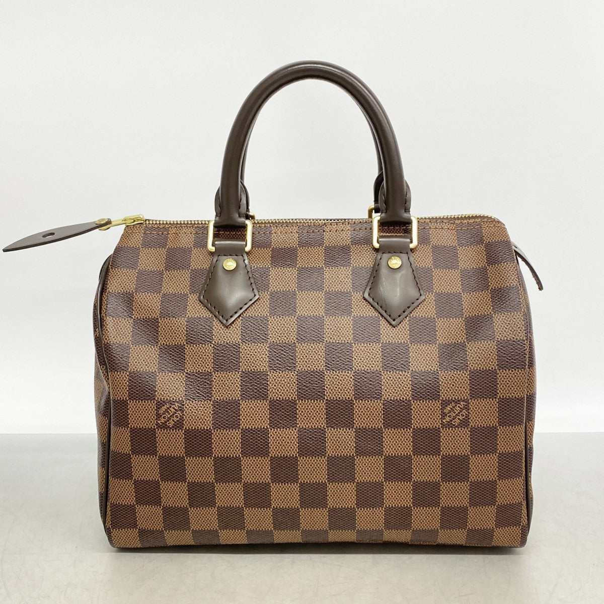 【6gd5159】ルイヴィトン ハンドバッグ ダミエ スピーディ25 N41365 エベヌ【中古】レディース