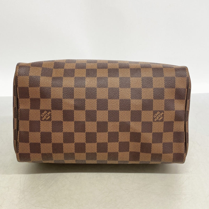 【6gd5159】ルイヴィトン ハンドバッグ ダミエ スピーディ25 N41365 エベヌ【中古】レディース