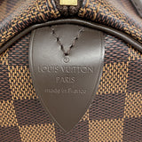 【6gd5159】ルイヴィトン ハンドバッグ ダミエ スピーディ25 N41365 エベヌ【中古】レディース
