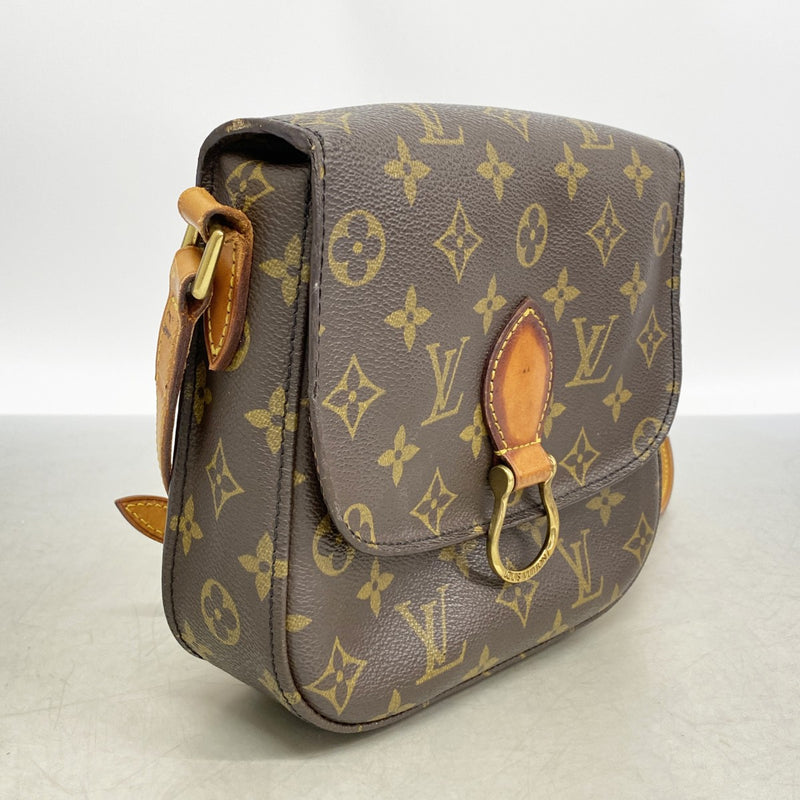 【6gd5161】ルイヴィトン ショルダーバッグ モノグラム サンクルーPM M51244 ブラウン【中古】レディース