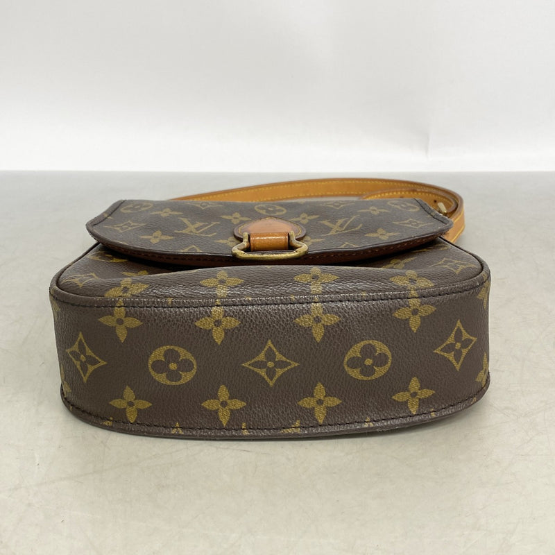 【6gd5161】ルイヴィトン ショルダーバッグ モノグラム サンクルーPM M51244 ブラウン【中古】レディース