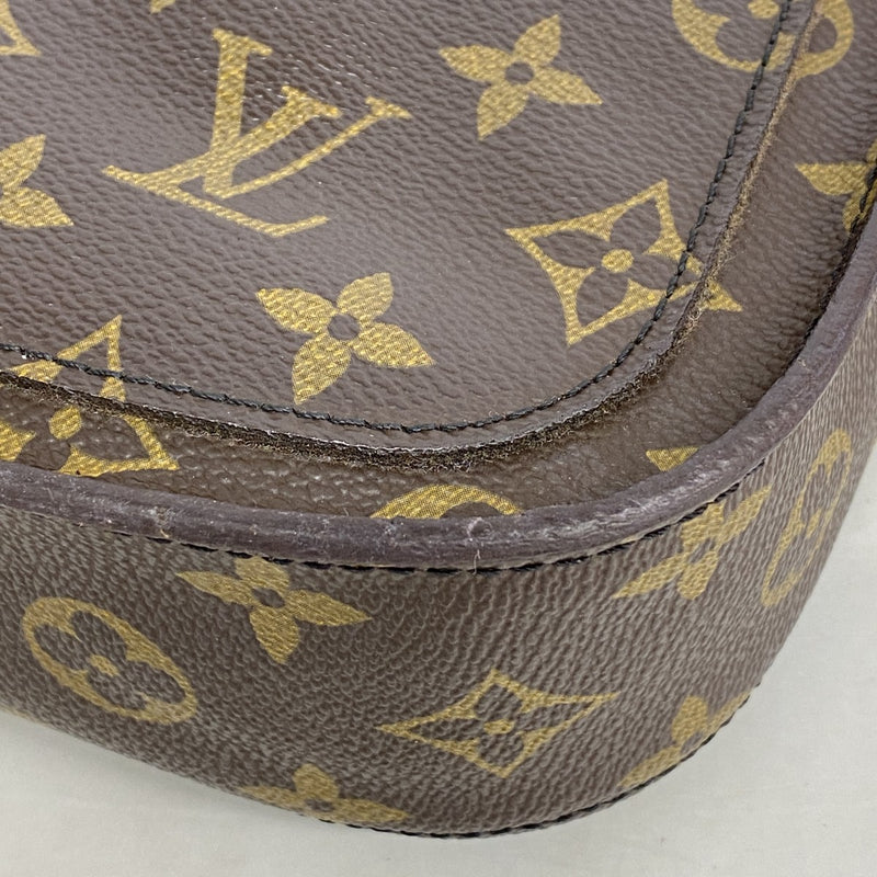 【6gd5161】ルイヴィトン ショルダーバッグ モノグラム サンクルーPM M51244 ブラウン【中古】レディース