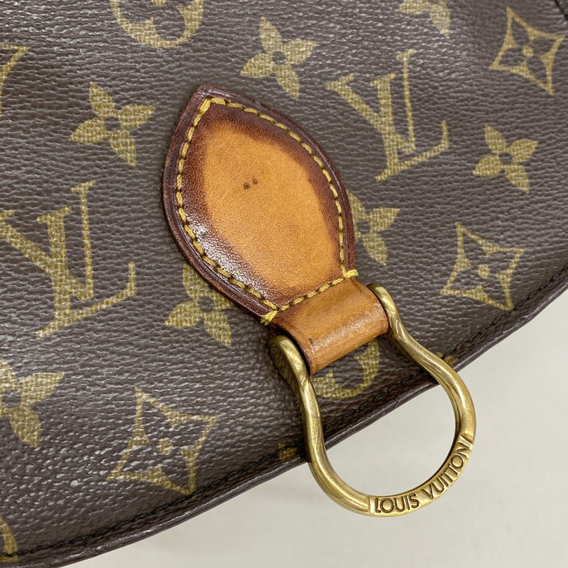 【6gd5161】ルイヴィトン ショルダーバッグ モノグラム サンクルーPM M51244 ブラウン【中古】レディース