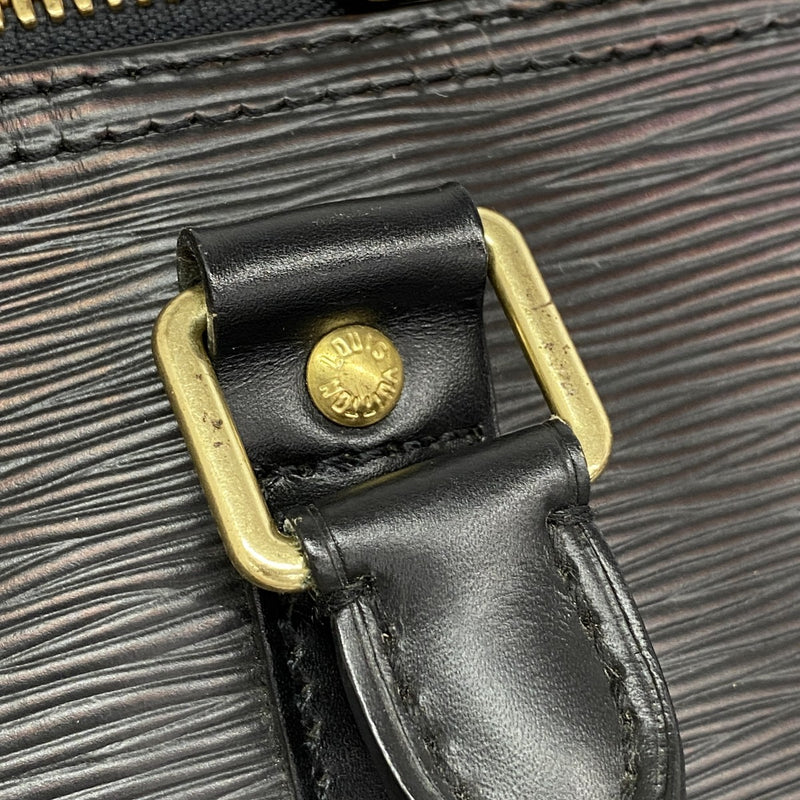 【6gd5162】ルイヴィトン ボストンバッグ エピ キーポル45 M59152 ノワール【中古】メンズ レディース ユニセックス