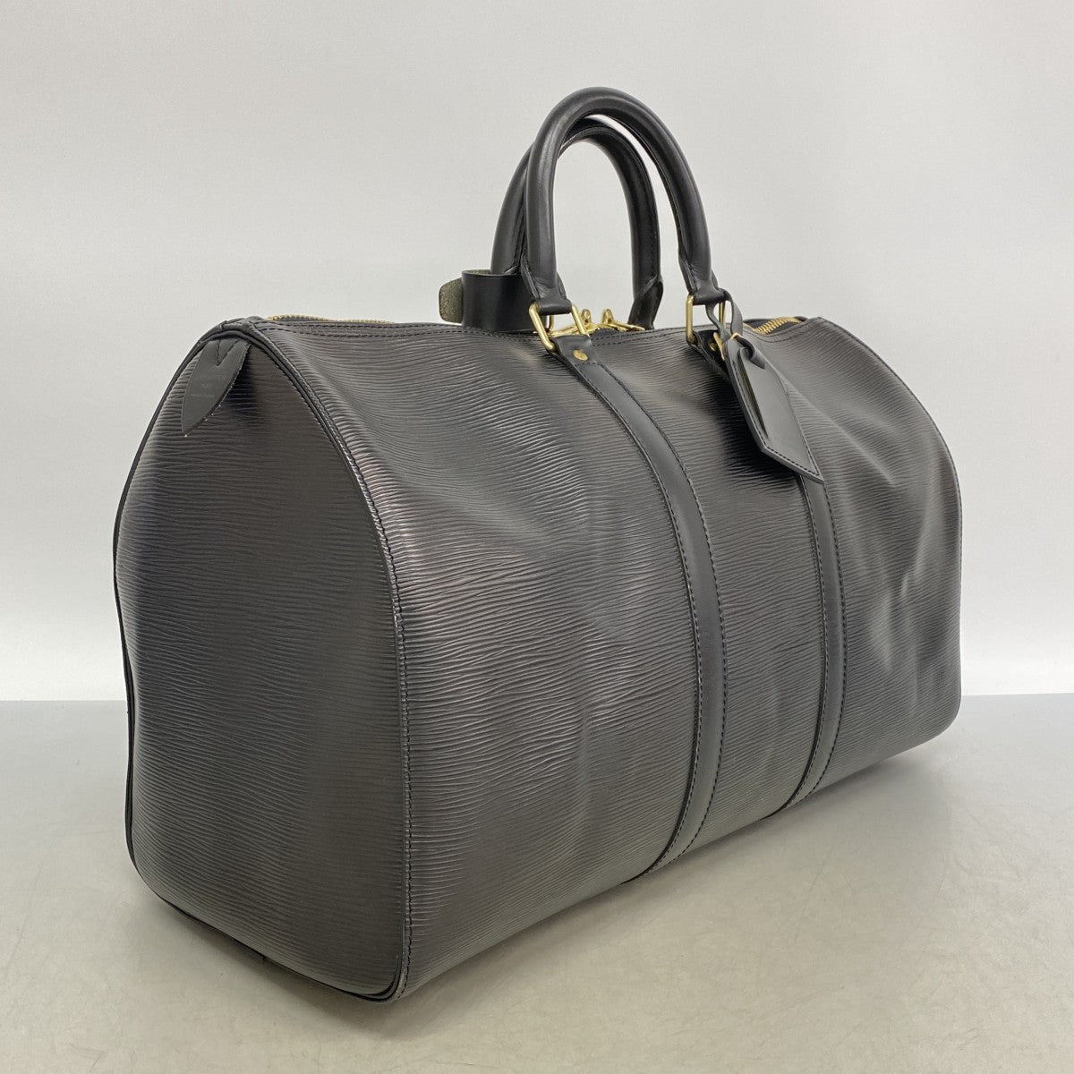 【6gd5162】ルイヴィトン ボストンバッグ エピ キーポル45 M59152 ノワール【中古】メンズ レディース ユニセックス