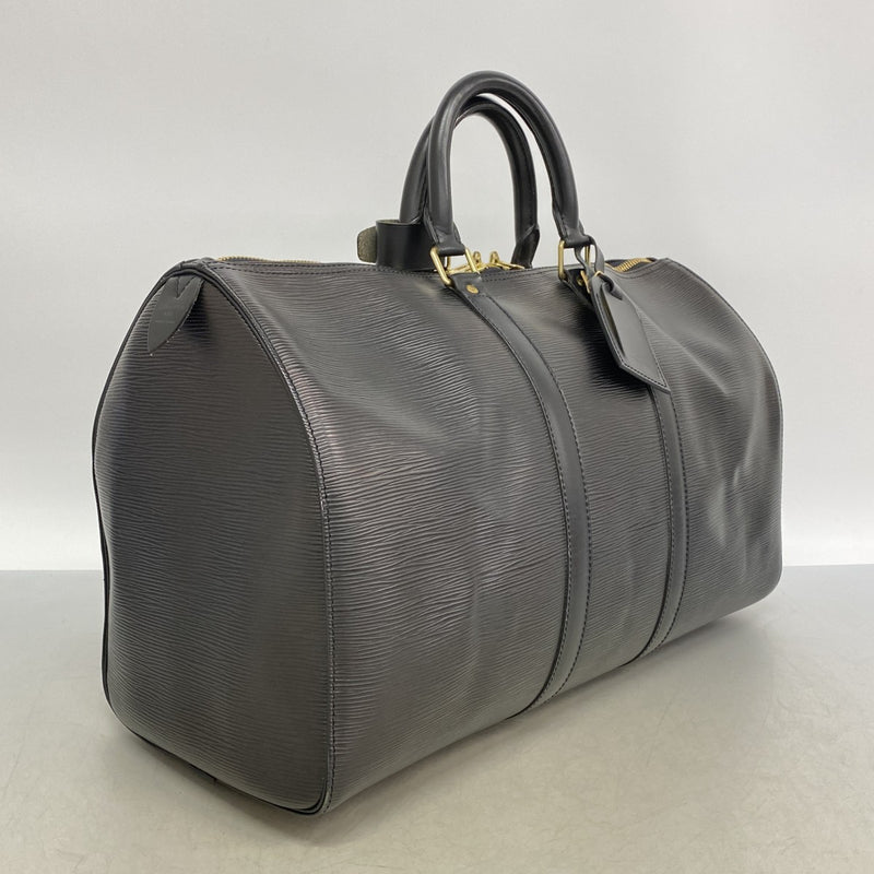 【6gd5162】ルイヴィトン ボストンバッグ エピ キーポル45 M59152 ノワール【中古】メンズ レディース ユニセックス