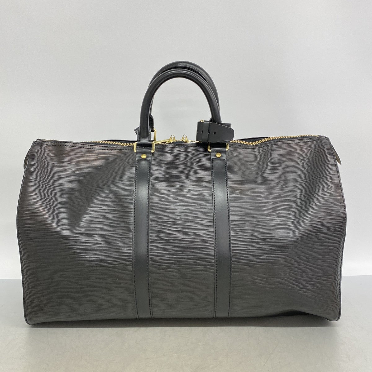 【6gd5162】ルイヴィトン ボストンバッグ エピ キーポル45 M59152 ノワール【中古】メンズ レディース ユニセックス