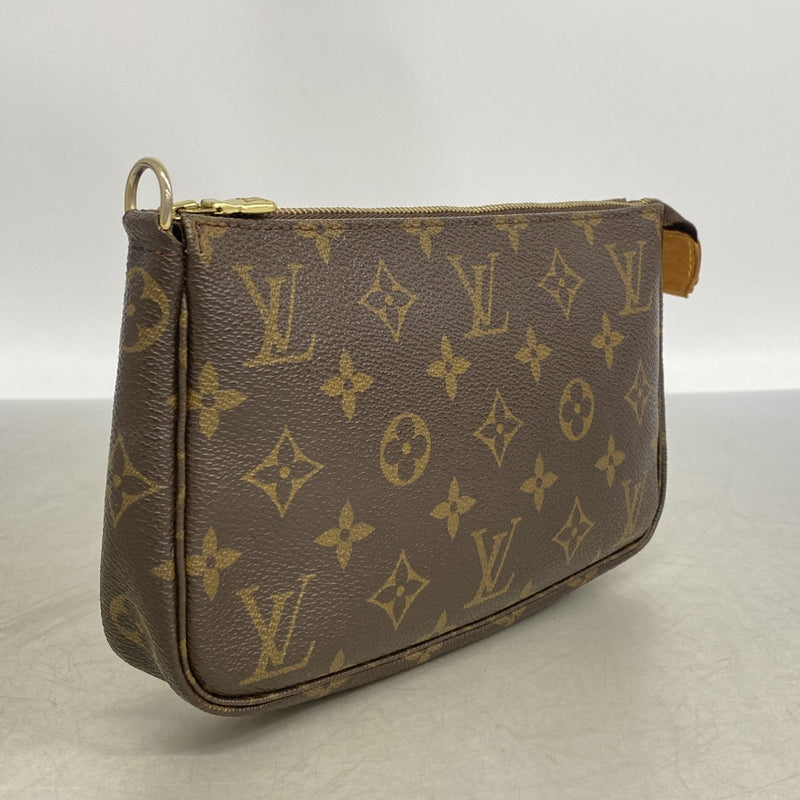【6gd5165】ルイヴィトン ポーチ モノグラム ポシェット・アクセソワール M51980 ブラウン【中古】レディース