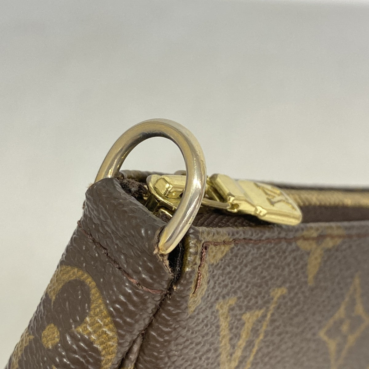 【6gd5165】ルイヴィトン ポーチ モノグラム ポシェット・アクセソワール M51980 ブラウン【中古】レディース