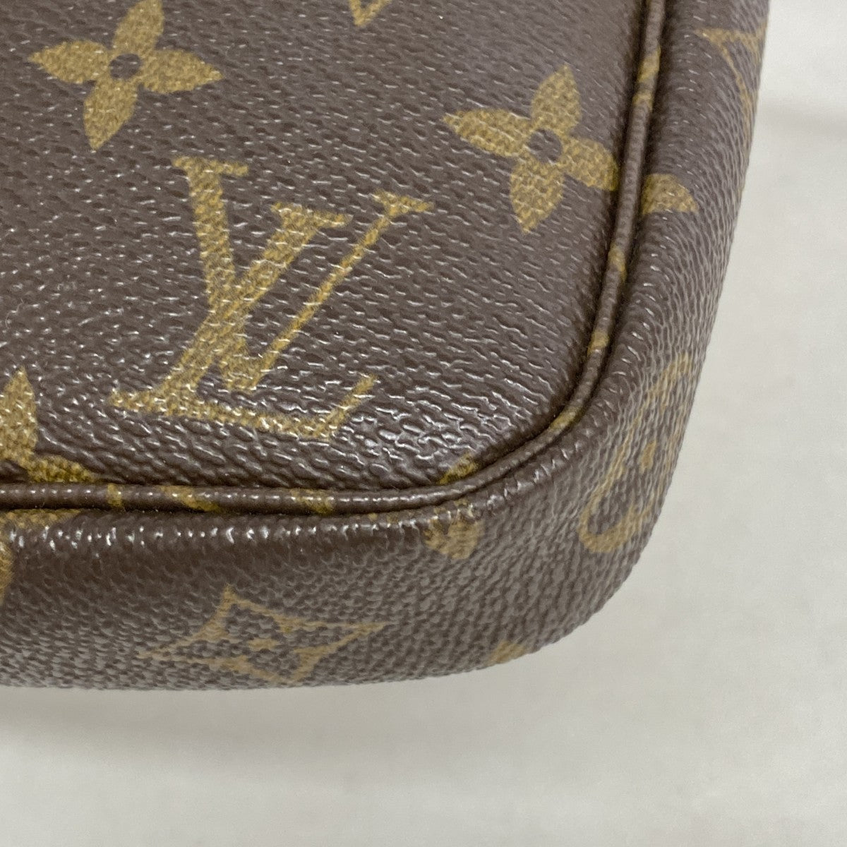 【6gd5165】ルイヴィトン ポーチ モノグラム ポシェット・アクセソワール M51980 ブラウン【中古】レディース