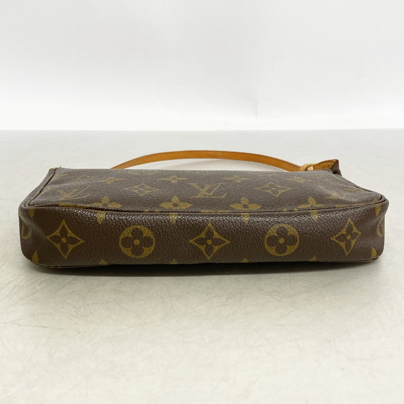 【6gd5166】ルイヴィトン ポーチ モノグラム ポシェットアクセソワール M51980 ブラウン【中古】レディース