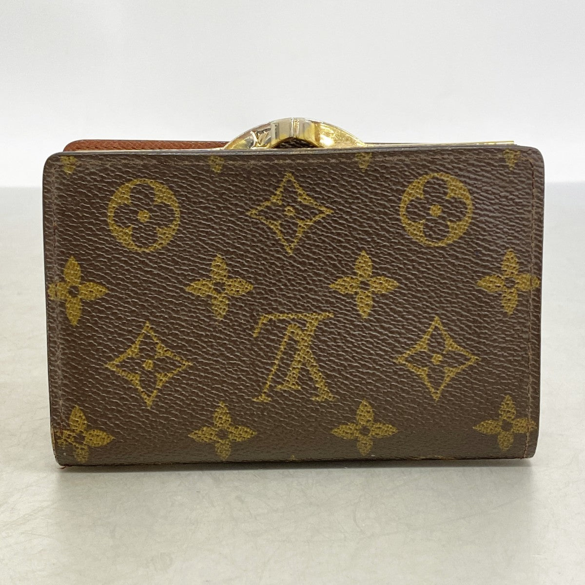 【6gd5168】ルイヴィトン 財布 モノグラム ポルトモネビエヴィエノワ M61663 ブラウン【中古】レディース
