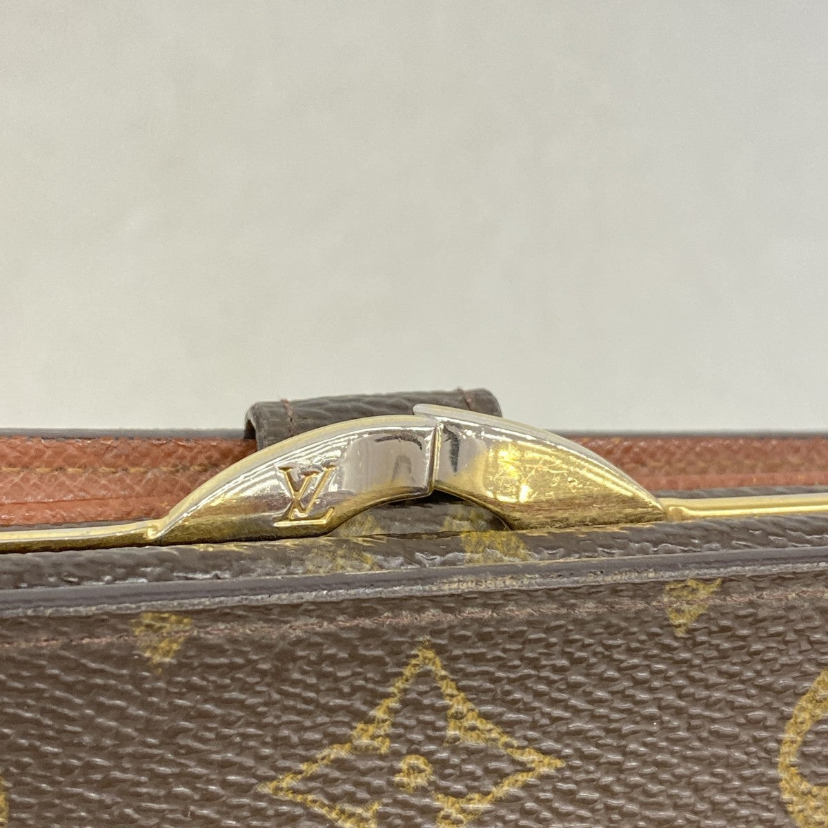 【6gd5168】ルイヴィトン 財布 モノグラム ポルトモネビエヴィエノワ M61663 ブラウン【中古】レディース