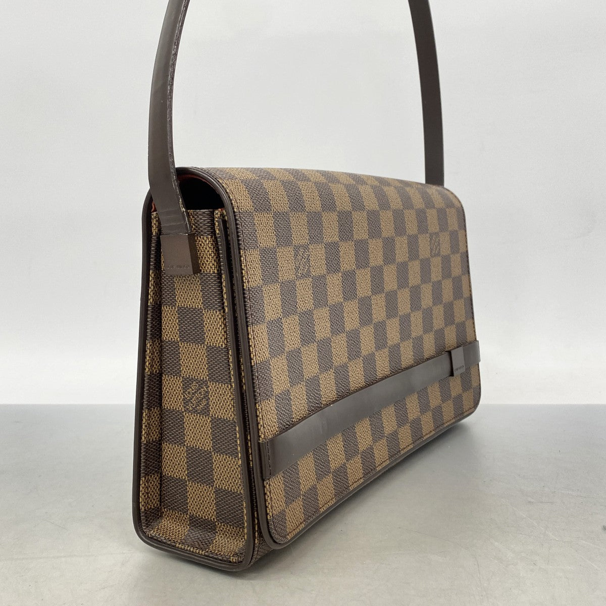 【6gd5174】ルイヴィトン ショルダーバッグ ダミエ トライベッカロン N51160 エベヌ【中古】レディース
