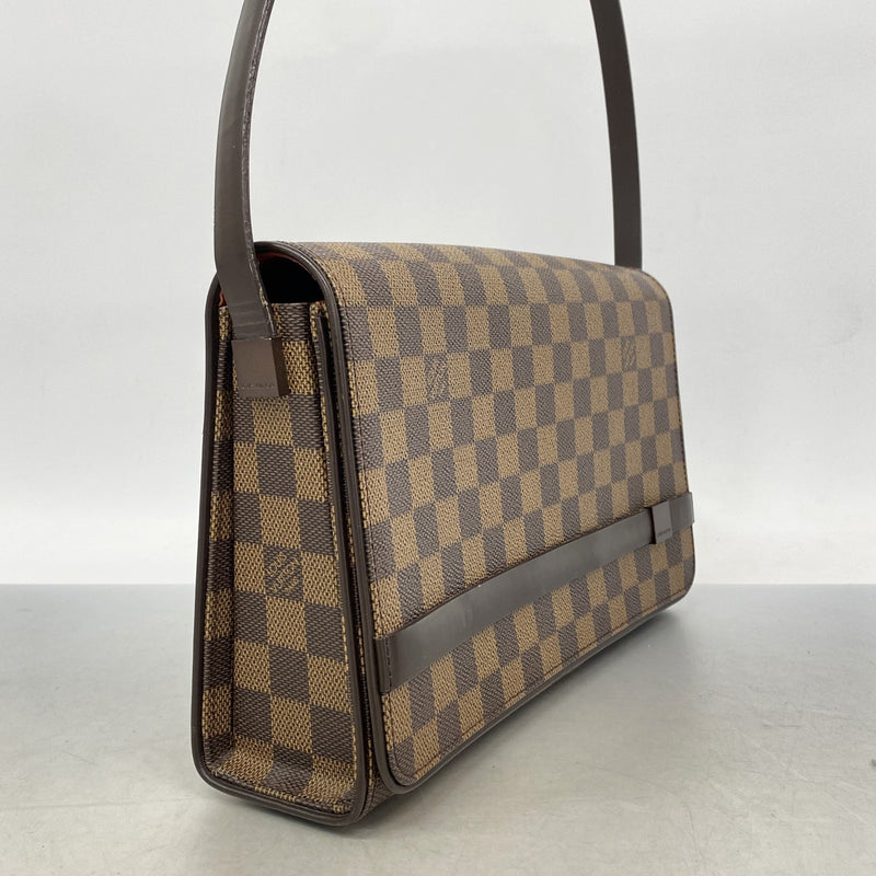 【6gd5174】ルイヴィトン ショルダーバッグ ダミエ トライベッカロン N51160 エベヌ【中古】レディース
