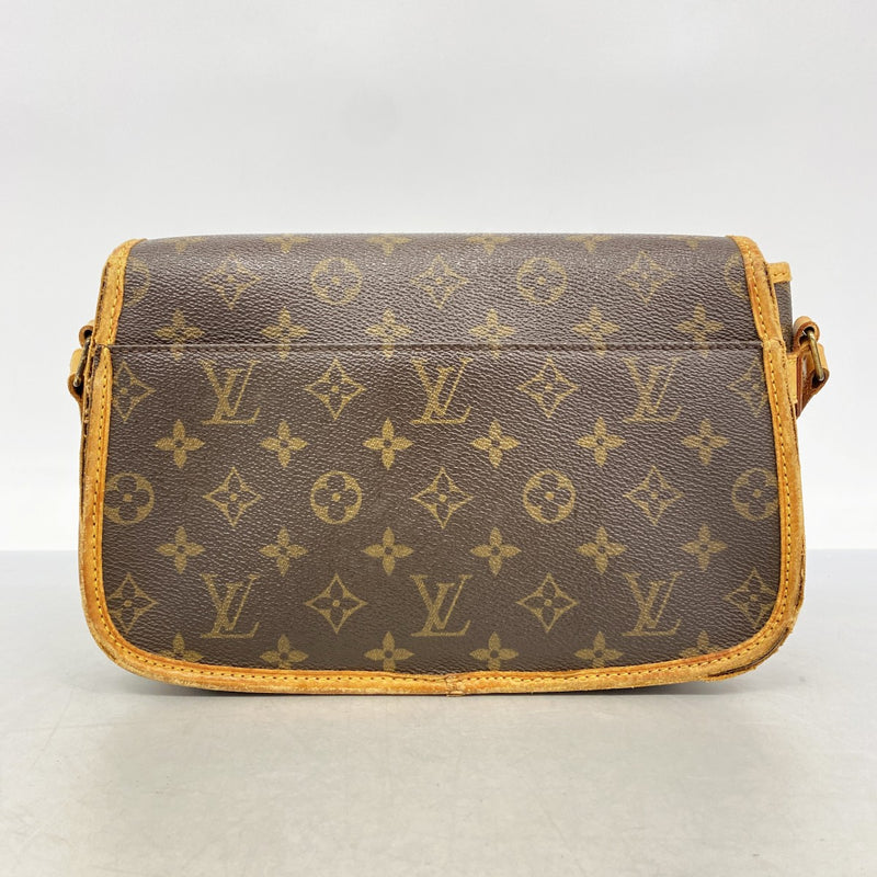 【6gd5175】ルイヴィトン ショルダーバッグ モノグラム ソローニュ M42250 ブラウン【中古】レディース
