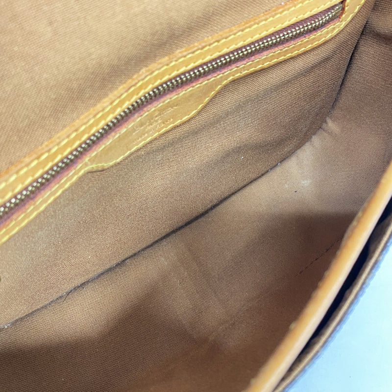 【6gd5175】ルイヴィトン ショルダーバッグ モノグラム ソローニュ M42250 ブラウン【中古】レディース
