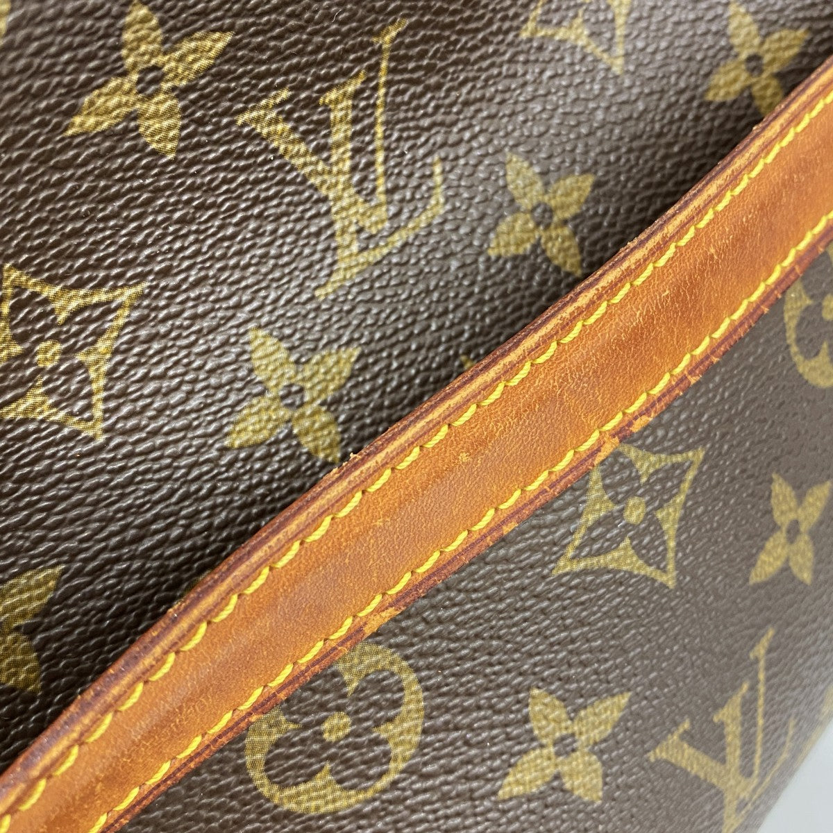 【6gd5178】ルイヴィトン ショルダーバッグ モノグラム リポーターGM M45252 ブラウン【中古】メンズ レディース ユニセックス