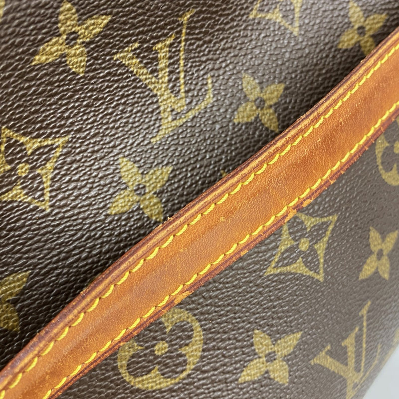【6gd5178】ルイヴィトン ショルダーバッグ モノグラム リポーターGM M45252 ブラウン【中古】メンズ レディース ユニセックス