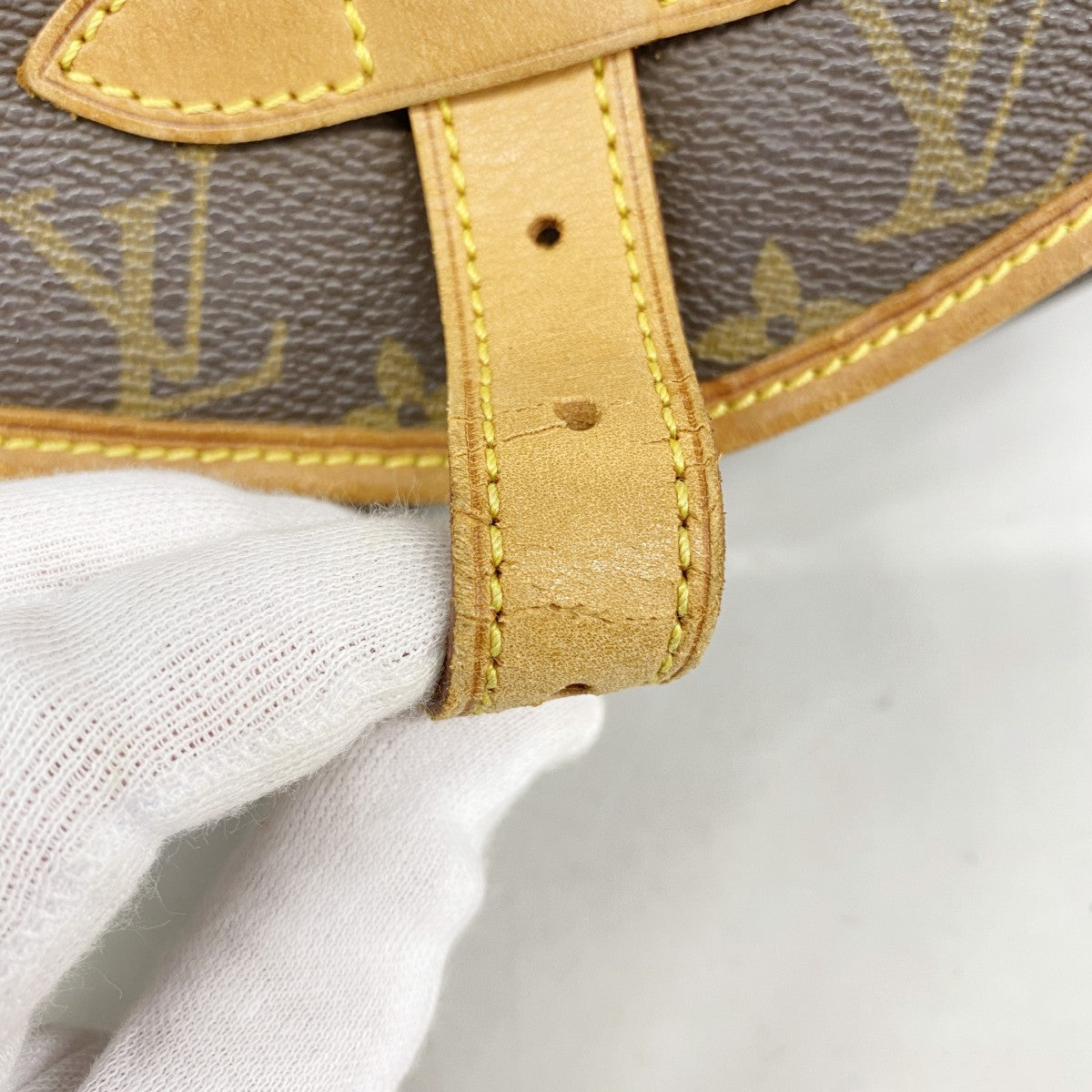 【6gd5179】ルイヴィトン ショルダーバッグ モノグラム ソミュール30 M42256 ブラウン【中古】レディース
