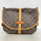 【6gd5179】ルイヴィトン ショルダーバッグ モノグラム ソミュール30 M42256 ブラウン【中古】レディース