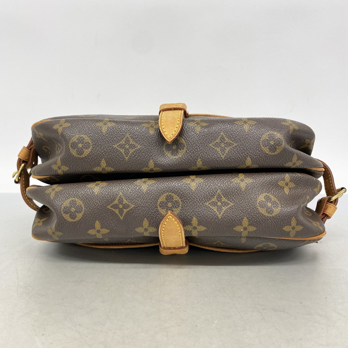 【6gd5179】ルイヴィトン ショルダーバッグ モノグラム ソミュール30 M42256 ブラウン【中古】レディース