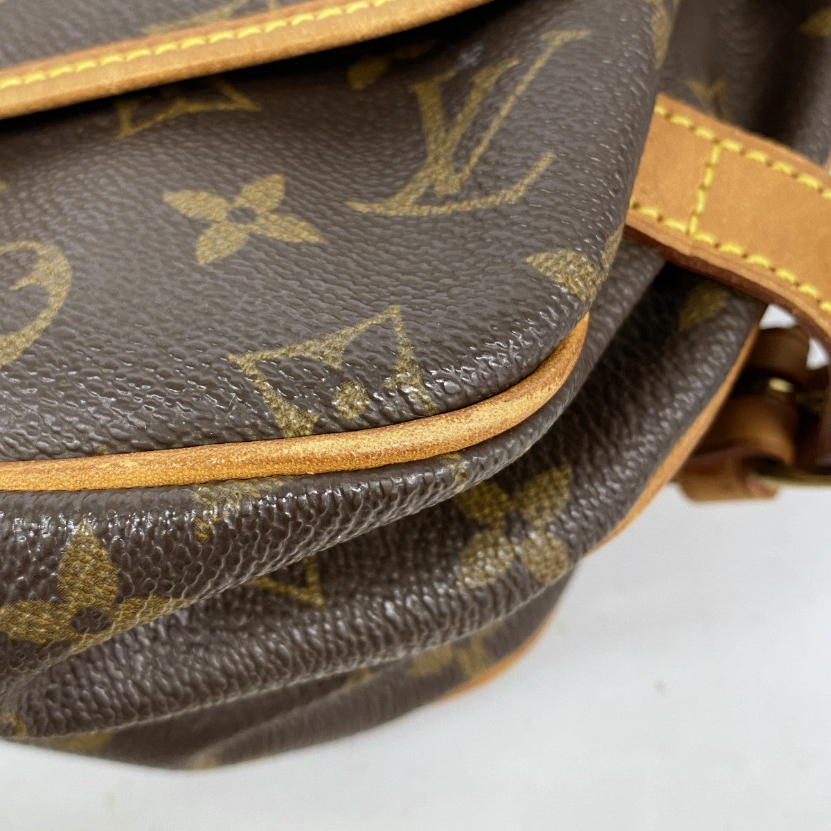 【6gd5179】ルイヴィトン ショルダーバッグ モノグラム ソミュール30 M42256 ブラウン【中古】レディース