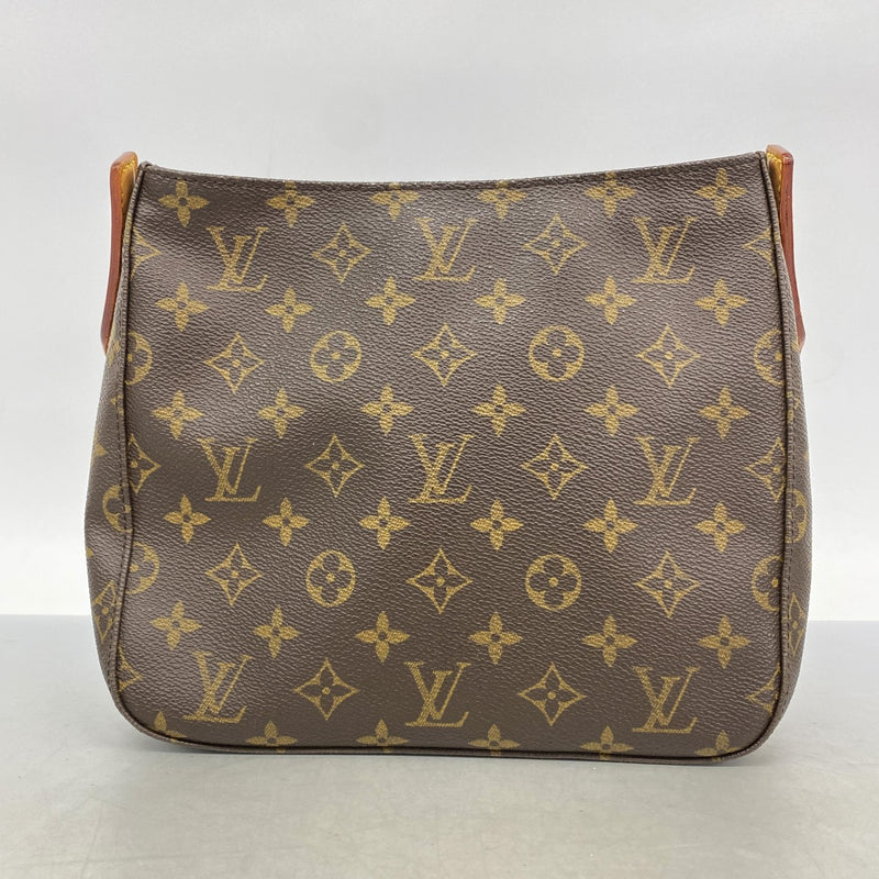 【6gd5180】ルイヴィトン ショルダーバッグ モノグラム ルーピングMM M51146 ブラウン【中古】レディース
