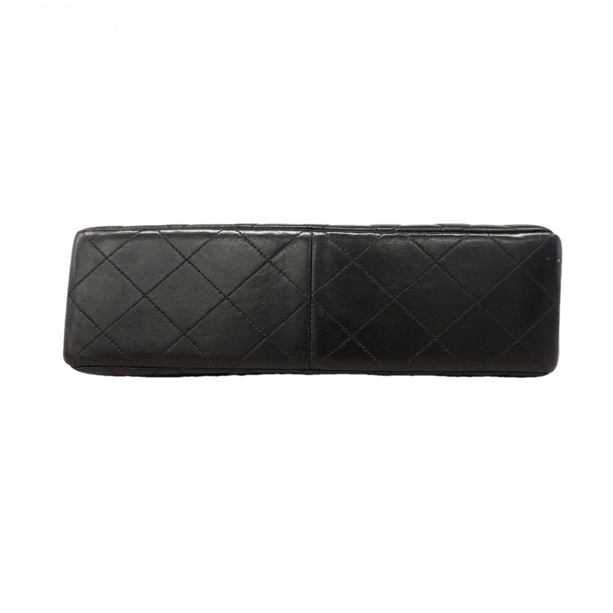 【6gd5184】シャネル ショルダーバッグ マトラッセ Wチェーン ダブルフェイス ラムスキン ブラック ゴールド金具【中古】レディース