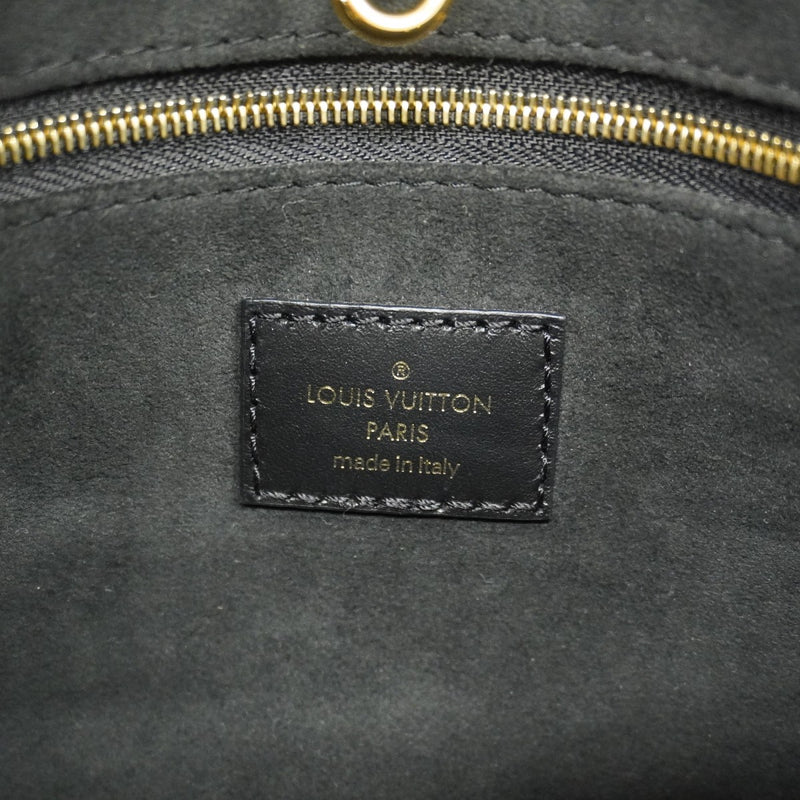 【6gd5189】ルイヴィトン ハンドバッグ モノグラム・アンプラント オンザゴーPM M45653 ノワール 2wayバッグ【中古】レディース