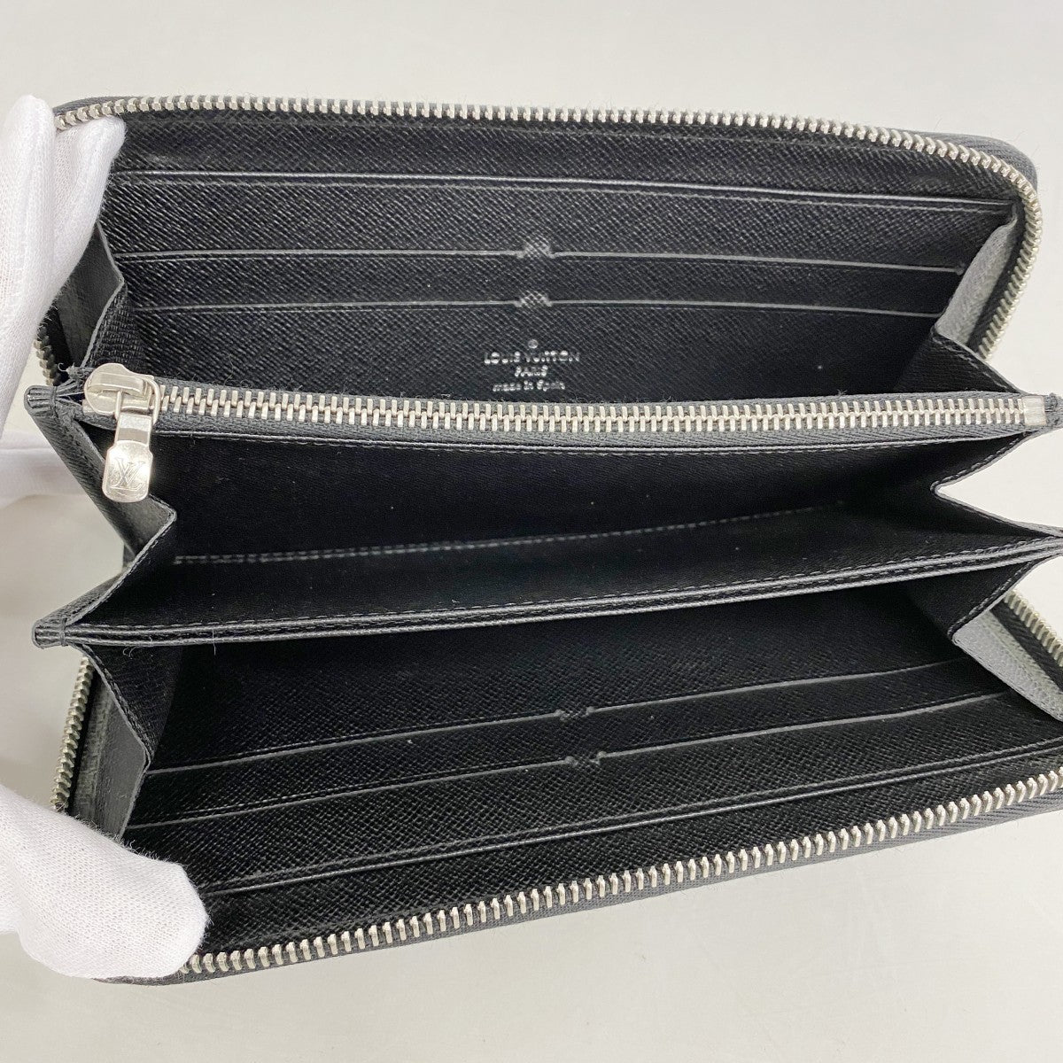 【6gd5199】ルイヴィトン 長財布 エピ ジッピーウォレット M60072 ノワール【中古】メンズ レディース ユニセックス