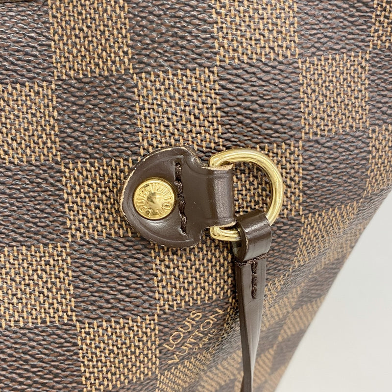 【6gd5201】ルイヴィトン トートバッグ ダミエ ネヴァーフルMM N51105 エベヌ【中古】レディース