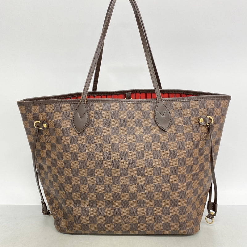 【6gd5201】ルイヴィトン トートバッグ ダミエ ネヴァーフルMM N51105 エベヌ【中古】レディース