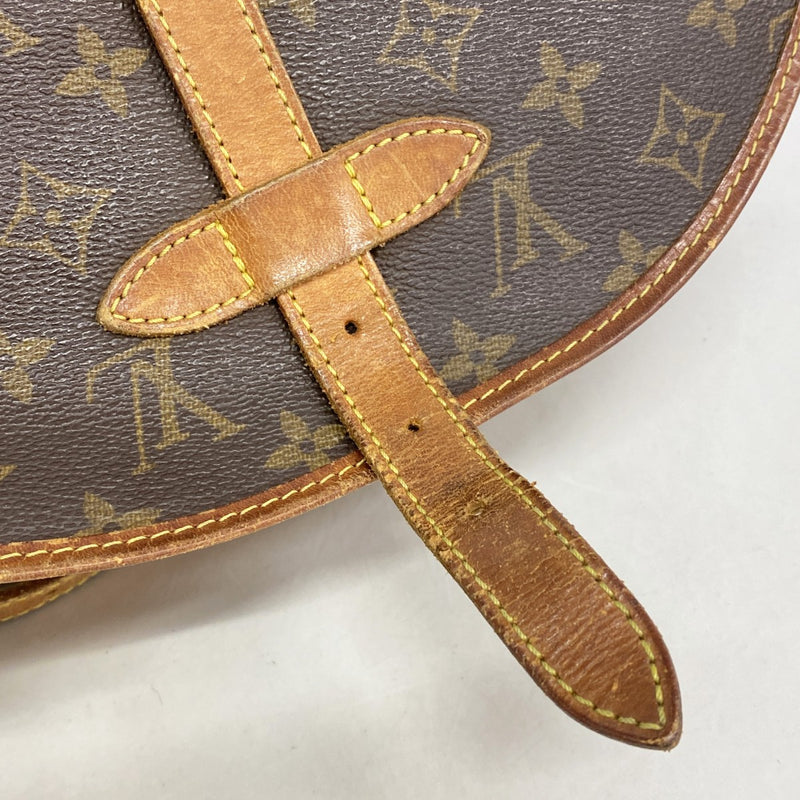 【6gd5204】ルイヴィトン ショルダーバッグ モノグラム ソミュール30 M42256 ブラウン【中古】レディース