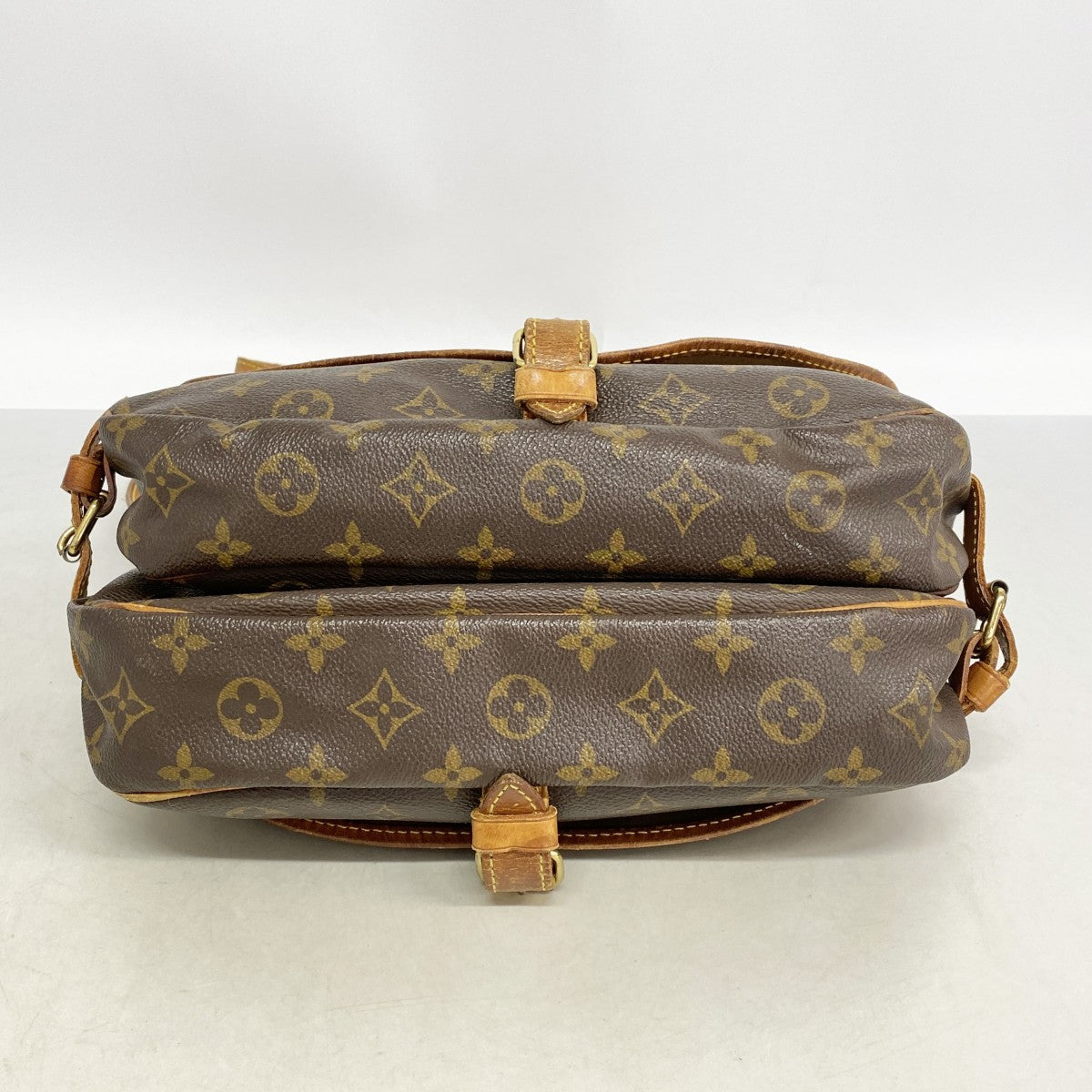 【6gd5204】ルイヴィトン ショルダーバッグ モノグラム ソミュール30 M42256 ブラウン【中古】レディース