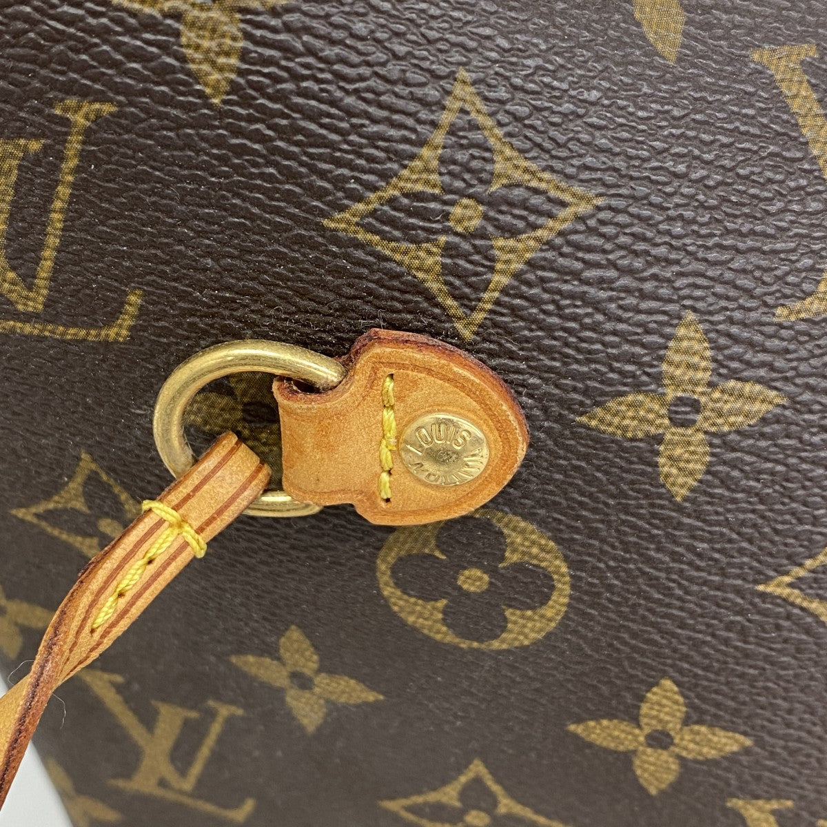 【6gd5205】ルイヴィトン トートバッグ モノグラム ネヴァーフルMM M40156 ブラウン【中古】レディース