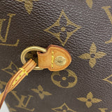 【6gd5205】ルイヴィトン トートバッグ モノグラム ネヴァーフルMM M40156 ブラウン【中古】レディース
