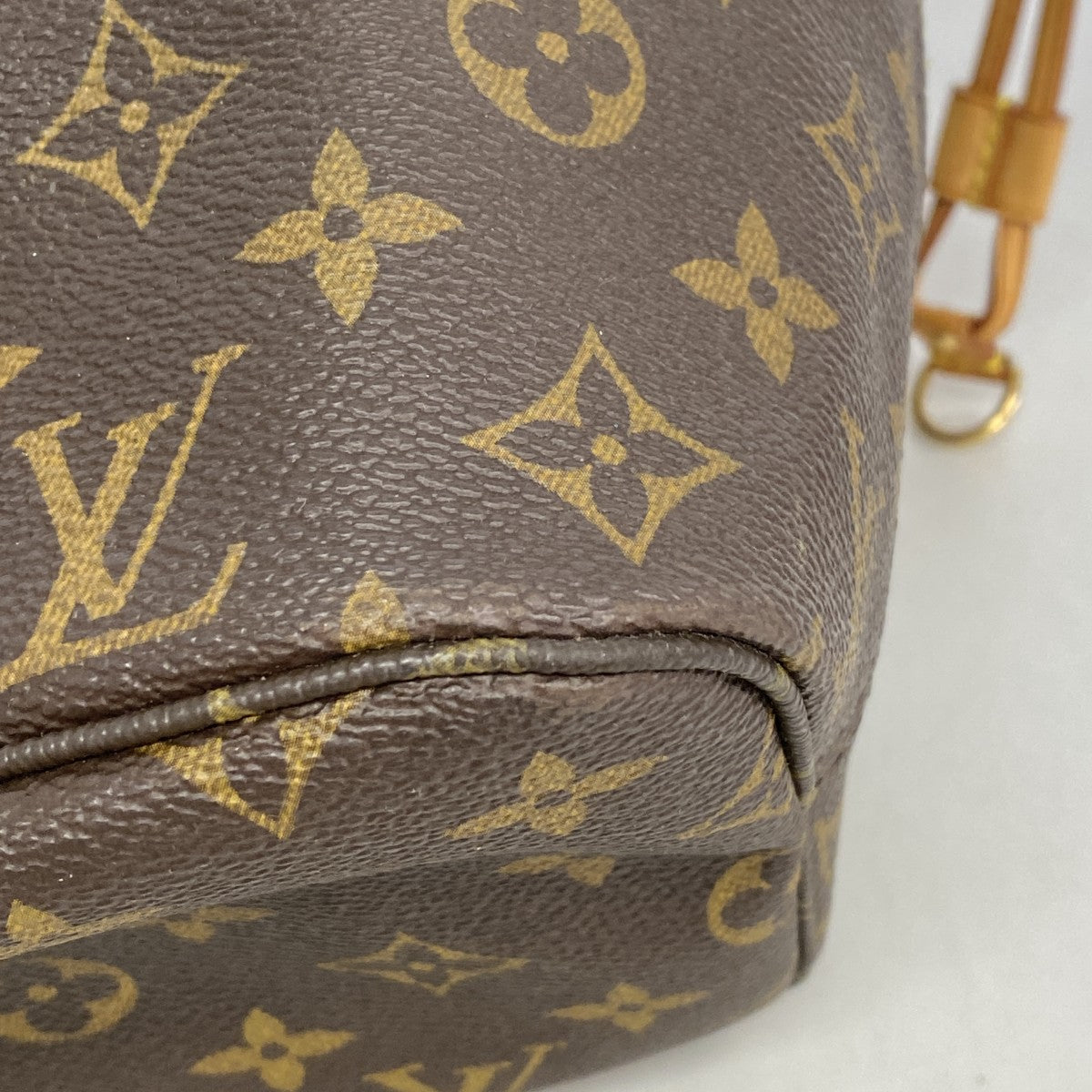 【6gd5205】ルイヴィトン トートバッグ モノグラム ネヴァーフルMM M40156 ブラウン【中古】レディース
